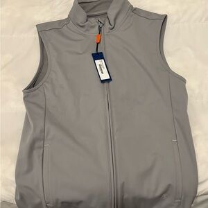 Men's Gray Sleeveless Jacket
